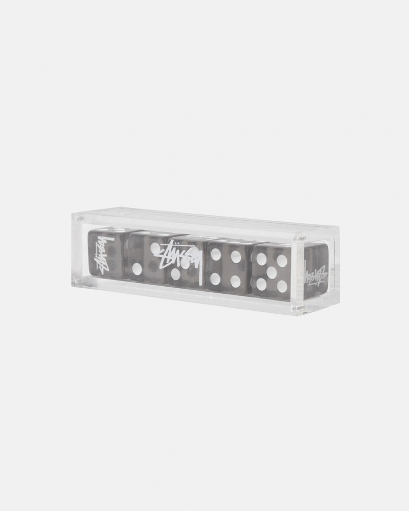 Stussy Dice Set - Home Goods Czarne | PLZDE47028