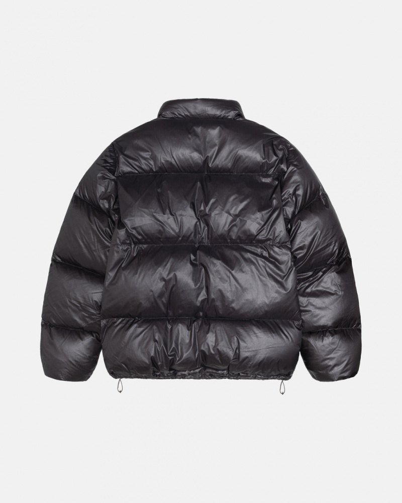 Stussy Down Puffer Parachute Ripstop - Unisex Jackets Szare | SPLNY54103